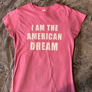 Iconic “I Am The American Dream” Brittney Spears T-shirt Baby Tee